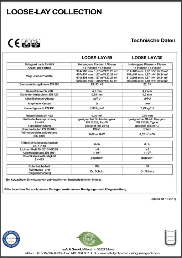 TechnischeDaten LOOSE LAY 55 0 1